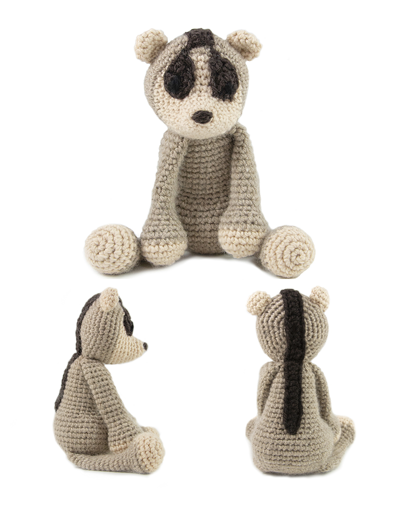 toft ed's animal declan the slow loris amigurumi crochet